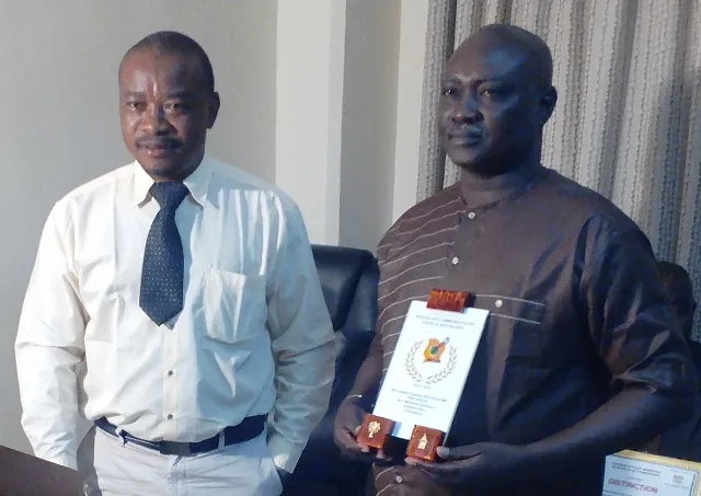 OUATTARA CLÉMENT élevé au rang de Commandeur de l'Ordre du Mérite de la Santé Publique